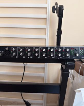 Tascam LM-8ST – Line Mixer stereo rack 1U
