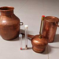distillatore in rame