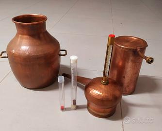 distillatore in rame