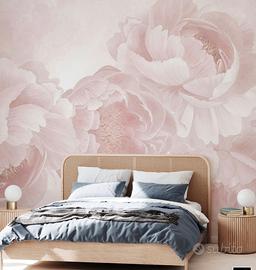 Carta da parati Peonie