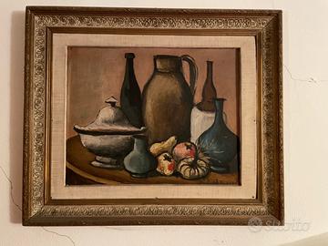 Quadro Natura Morta con vasi