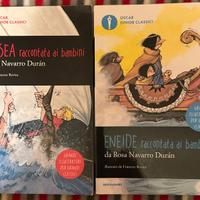 Libri Odissea e Eneide per bambini ben tenuti