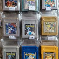 cartucce Nintendo game boy classic color pokemon e