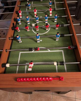 Calcio balilla NUOVO-  struttura robusta, mai usa