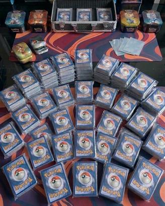 lotto 1000 carte Pokemon Italiane originali nuove 