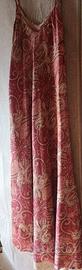 Vestito lungo rosso bordeaux  – taglia unica