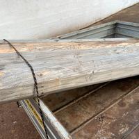 Travi / pali in legno  con staffe robuste