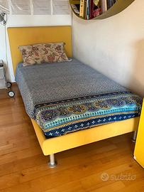 Comodissimo letto Flou con materasso originale