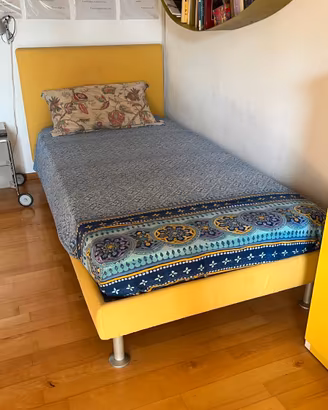Comodissimo letto Flou con materasso originale