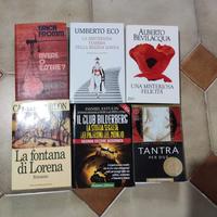libri di vario genere in grande quantità 