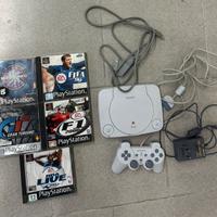 PsOne con 5 giochi