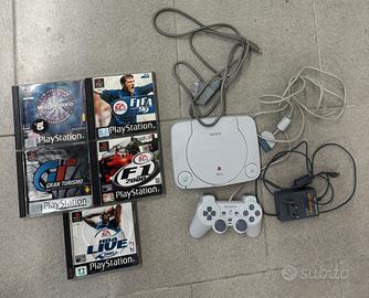 PsOne con 5 giochi