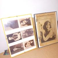 Cornici con stampe d'epoca