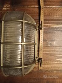 Lampada in ottone modello " Tartaruga"