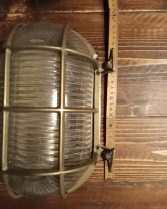 Lampada in ottone modello " Tartaruga"