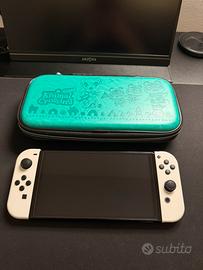 Nintendo Switch OLED Bianca - 128gb microSD