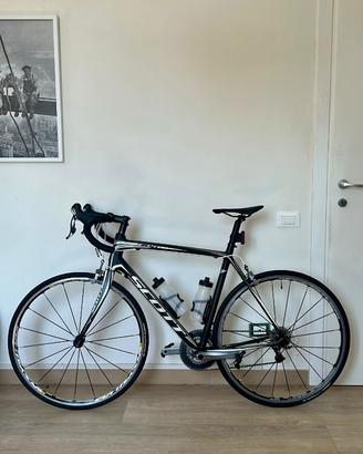 Bici da corsa scott in carbonio