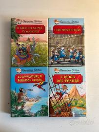 Geronimo Stilton lotto 4 libri classici