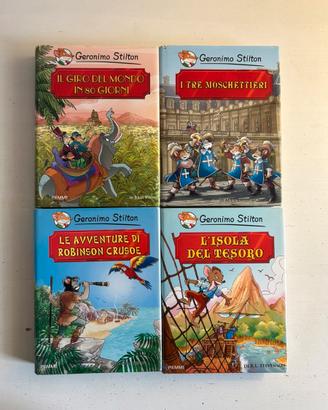 Geronimo Stilton lotto 4 libri classici