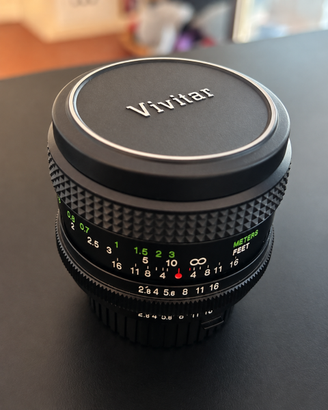Vivitar 24mm f/2.8 Wide Angle – attacco Minolta MD