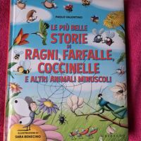 libro le più belle storie di ragni, farfalle, ...