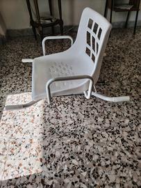 sedia girevole per vasca bagno