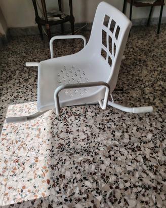 sedia girevole per vasca bagno