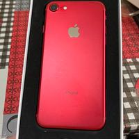 IPHONE 7 128 GB PRODUCT RED BATTERIA 97 %