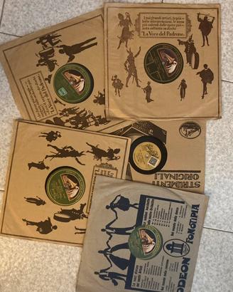 Dischi 78 giri da collezione anni 20/30