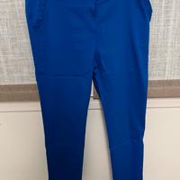 Pantaloni elasticizzati donna blu taglia XXL
