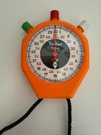 Cronometro Hanhart Felix Tri Stop arancio nuovo