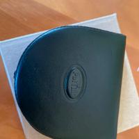 Portaspicci tallonetta portafoglio soldi nero pell