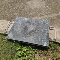 Piastra barbecue camino