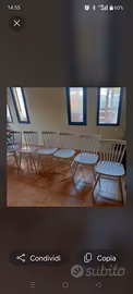 6 sedie in legno Maison di Monde stile scandinavo