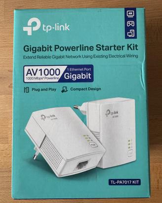 TP‑Link TL‑PA717 KIT – Powerline Gigabit AV1000