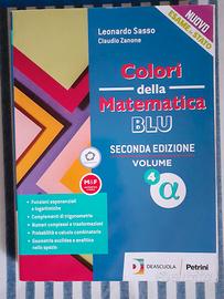 Libro scolastico Colori della Matematica Sasso  4
