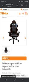 Sedia da ufficio Beta