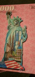 PUZZLE SILHOUETTE STATUA LIBERTA'