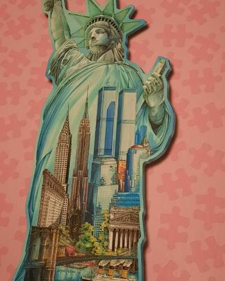 PUZZLE SILHOUETTE STATUA LIBERTA'