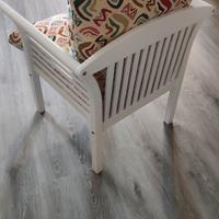 Poltrona Laccata Bianca