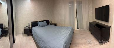 Camera da letto laccata nera marca LEMA