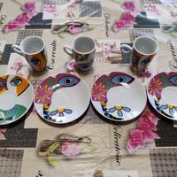 set 3 tazzine pop art