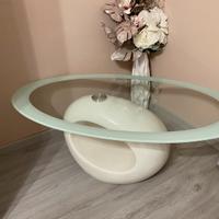 Tavolino ovale da salotto