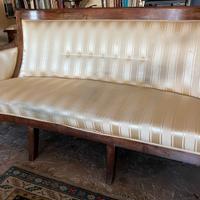 divano antico biedermeier sofà con 8 poltroncine