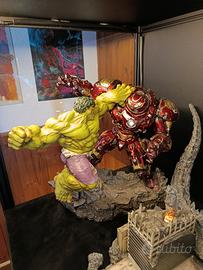 Sideshow Maquette Hulk vs Hulkbuster