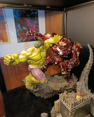 Sideshow Maquette Hulk vs Hulkbuster