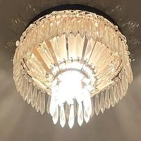 lampadario plafoniera vintage restaurata 