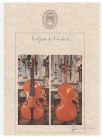 Violino 4/4 liuteria certificato 