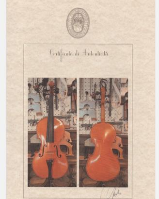 Violino 4/4 liuteria certificato 