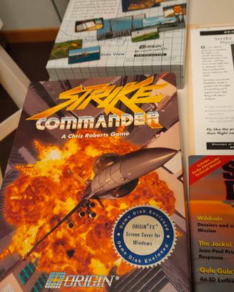 Strike Commander PC Big Box (1993, Origin)